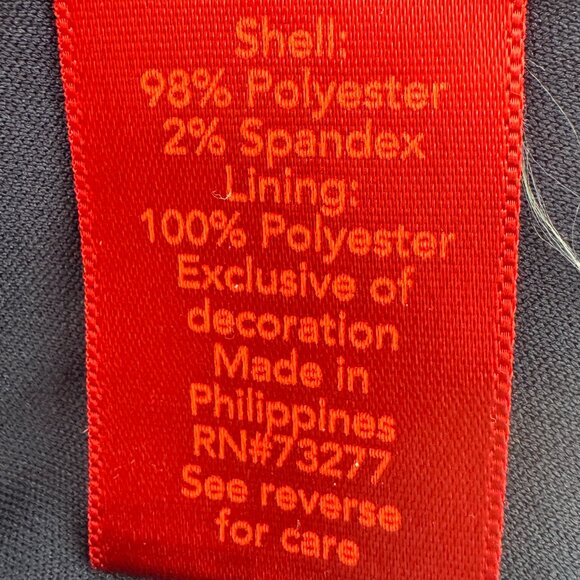 Jennifer Lopez Blue Metallic Sequin Open Back Long Sleeve Top Medium - Picture 6 of 7